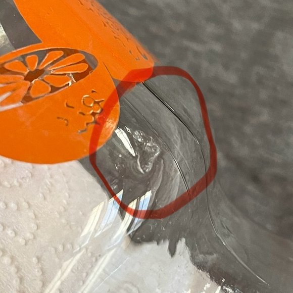 Anchor Hocking Glass Orange Juice Carafe Pitcher - Picture 11 of 11